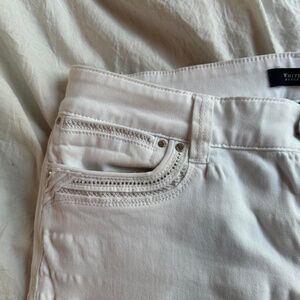 White House Black Market white jeans